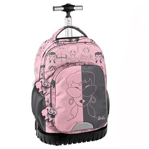 Obrazek Plecak na kółkach Barbie