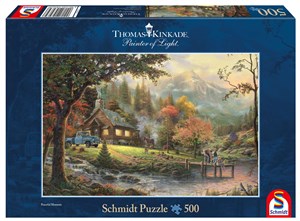 Bild von Puzzle 500 PQ Idylla nad jeziorem T. Kinkade 105076