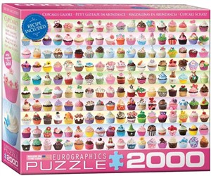 Bild von Puzzle 2000 Czekoladowe mufinki
