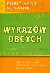 Bild von Popularny słownik wyrazów obcych