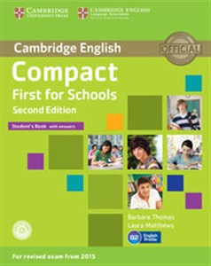 Bild von Compact First for Schools Student's Book with answers + CD