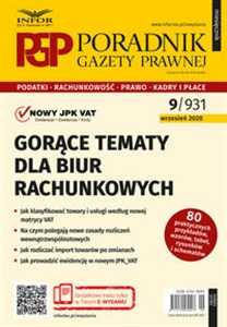 Obrazek Gorące tematy dla biur rachunkowych Poradnik Gazety Prawnej 9/2020