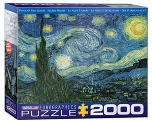 Obrazek Puzzle 2000 Gwiaździsta noc, Vincent van Gogh