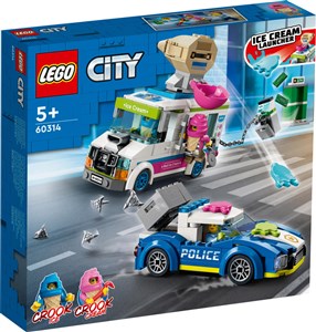 Obrazek LEGO City Policyjny pościg za furgonetką z lodami 60314