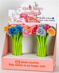 Bild von Długopis żelowy Silky MIX (32szt)