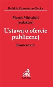 Obrazek Ustawa o ofercie publicznej Komentarz