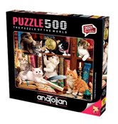 Puzzle 500... - buch auf polnisch 