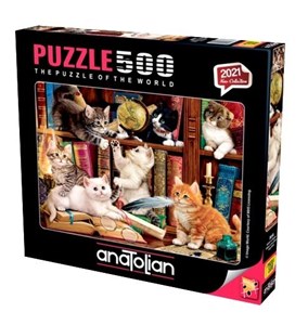 Obrazek Puzzle 500 Małe kotki