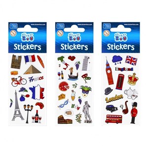 Bild von Naklejki STICKER BOO Europe mix