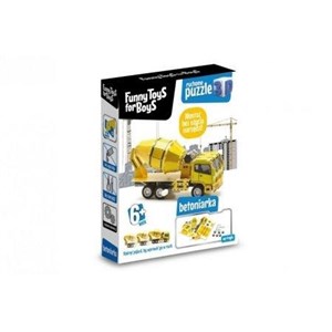 Bild von Puzzle ruchome 3D Betoniarka