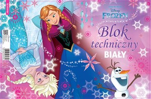 Bild von Blok techniczny A4/10K biały Frozen