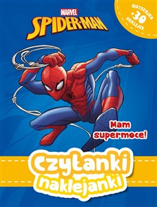 Obrazek Czytanki naklejanki. Mam supermoce! Marvel Spi