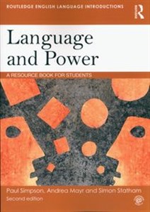 Bild von Language and Power A Resource Book for Students