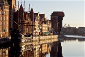 Obrazek Kartka 3D Gdańsk, Żuraw