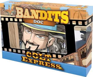 Obrazek Colt Express Bandits Doc Dodatek Znakomity pokerzysta o zmiennym charakterze...
