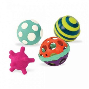 Bild von B. Toys, Ball-a-balloos, Zestaw wyjątkowych piłek sensorycznych, 6m+