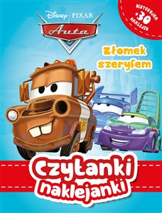 Obrazek Czytanki naklejanki. Złomek szeryfem. Disney Pixar Auta