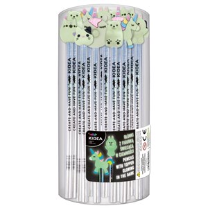 Bild von Ołówek z figurką świecącą (1 szt.) KIDEA