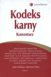 Obrazek Kodeks karny Komentarz