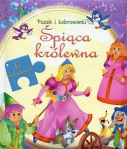 Obrazek Śpiąca Królewna Puzzle i kolorowanki