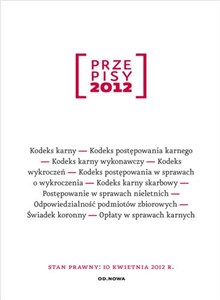 Bild von Przepisy 2012 Prawo karne