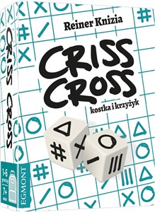 Obrazek Criss Cross Gry do plecaka kostka i krzyżyk