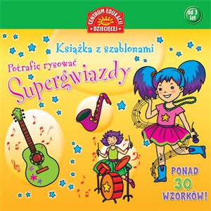 Obrazek Supergwiazdy Książka z szablonami