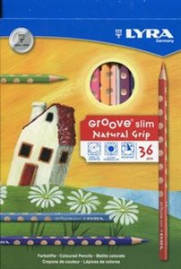 Bild von Lyra Kredki Groove slim 36 sztuk + temperówka