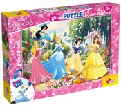 Pokaż szczegóły dla Puzzle dwustronne Plus 60 Disney Princess Polska książka : Puzzle dwu...