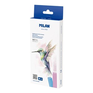 Bild von Pastele suche miękkie w kartonowym opakowaniu 12 kolorów metalicznych