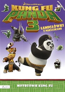 Bild von Dream Works Kung Fu Panda 3 Mistrzowie kung-fu Łamigłówki z naklejkami