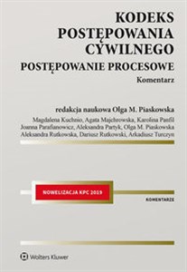 Bild von Kodeks postępowania cywilnego Postępowanie procesowe Komentarz