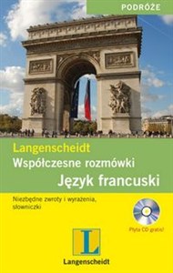 Obrazek Współczesne rozmówki Język francuski + CD Niezbędne zwroty i wyrażenia, słowniczki