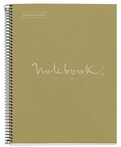 Obrazek Kołonotatnik A4/80K kratka ekozielony