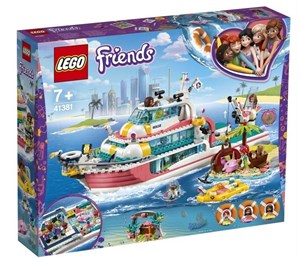 Obrazek Lego FRIENDS 41381 Łódź ratunkowa