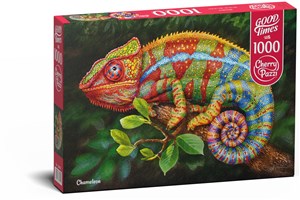 Obrazek Puzzle 1000 Cherry Pazzi Chameleon 30011