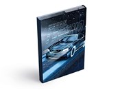 Pokaż szczegóły dla Teczka skrzydłowa z gumką A4 Auto Książka : Teczka skr...