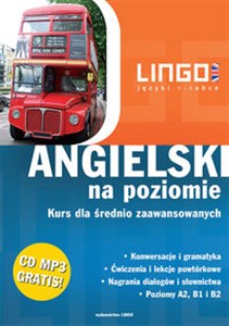 Obrazek Angielski na poziomie Kurs dla średnio zaawansowanych + CD MP3