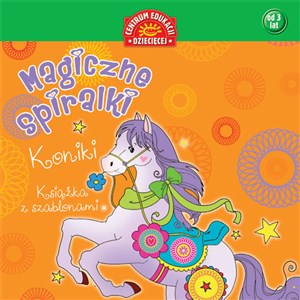 Bild von Magiczne spiralki Koniki Książka z szablonami