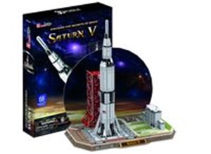 Bild von Puzzle 3D Rakieta Saturn V