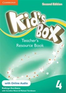 Obrazek Kid's Box Second Edition 4 Teacher's Resource Book with online audio
