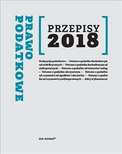 Obrazek Prawo podatkowe Przepisy 2018