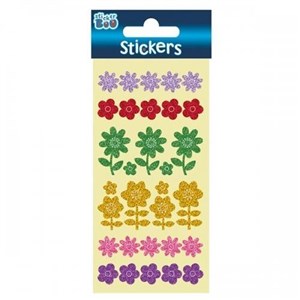 Bild von Naklejki Sticker BOO brokatowe kwiaty