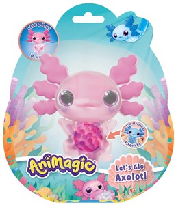 Obrazek Animagic zabawka interaktywna Axolotl różowy