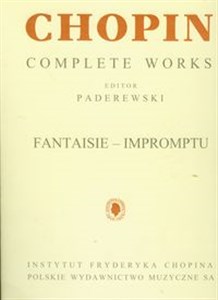 Bild von Chopin Complete Works Fantaisie-impromptu