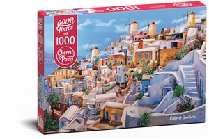 Obrazek Puzzle 1000 CherryPazzi Color di Santorini 30035