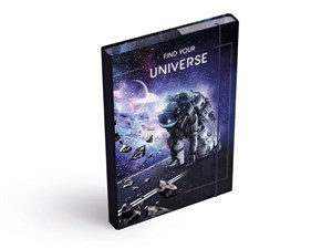 Bild von Teczka skrzydłowa z gumką A4 Universe