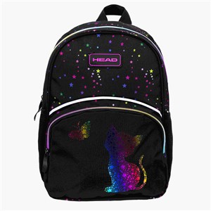 Bild von Plecaczek dziecięcy wycieczkowy HEAD GOLDEN EFFECT RAINBOW KITTY, AK300