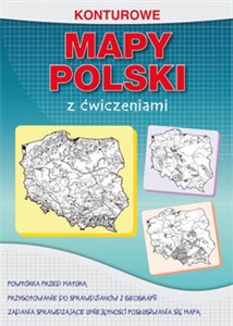 Bild von Konturowe mapy Polski z ćwiczeniami