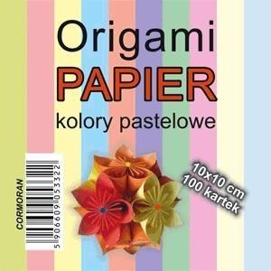 Bild von Origami papier 10x10cm pastele